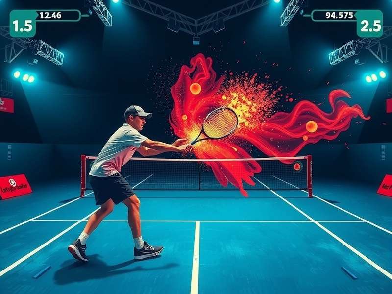 Backhand Slayer career mode showing player progression and stats